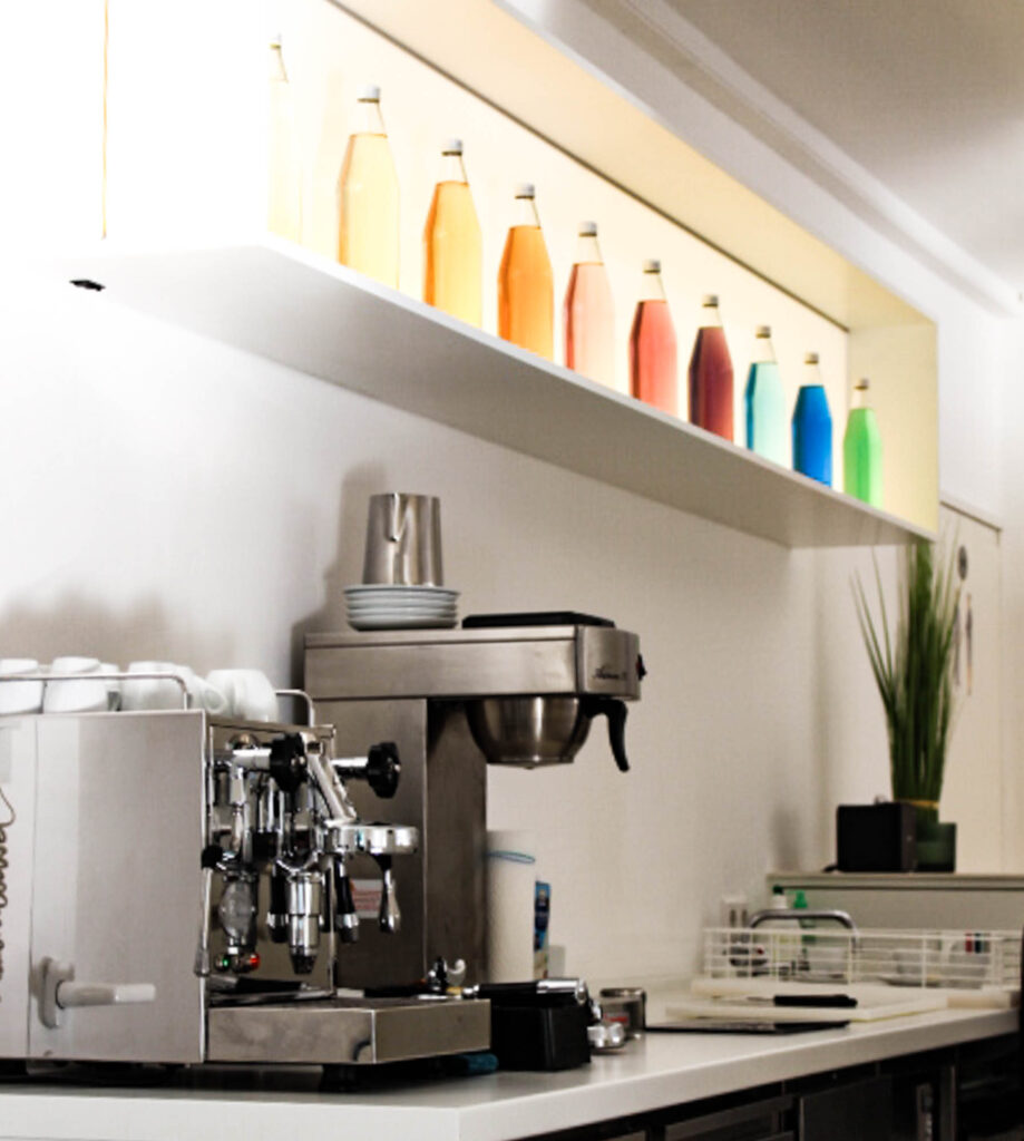 Espressomaschine in der Küche